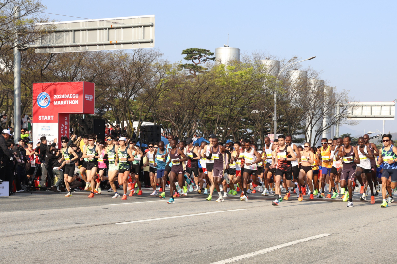 2024 대구마라톤 힘찬 스타트