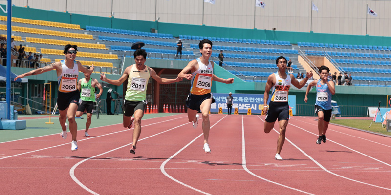 남자 200m 우승 고승환