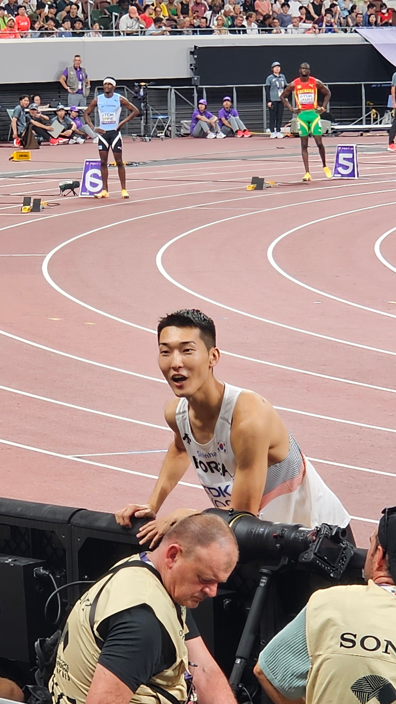 세계육상경기선수권대회 남자높이뛰기 우상혁 결선 진출