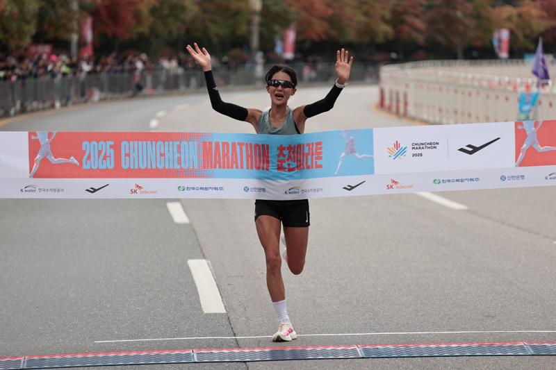 여자부 우승 ‘정다은(K-water)’ 피니시, 2연패