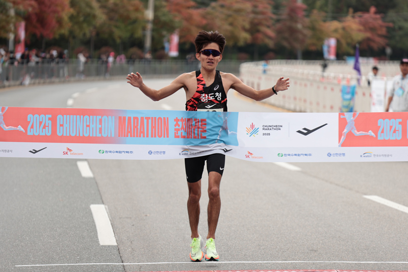 남자부 우승 ‘전수환(충남도청)’ 피니시