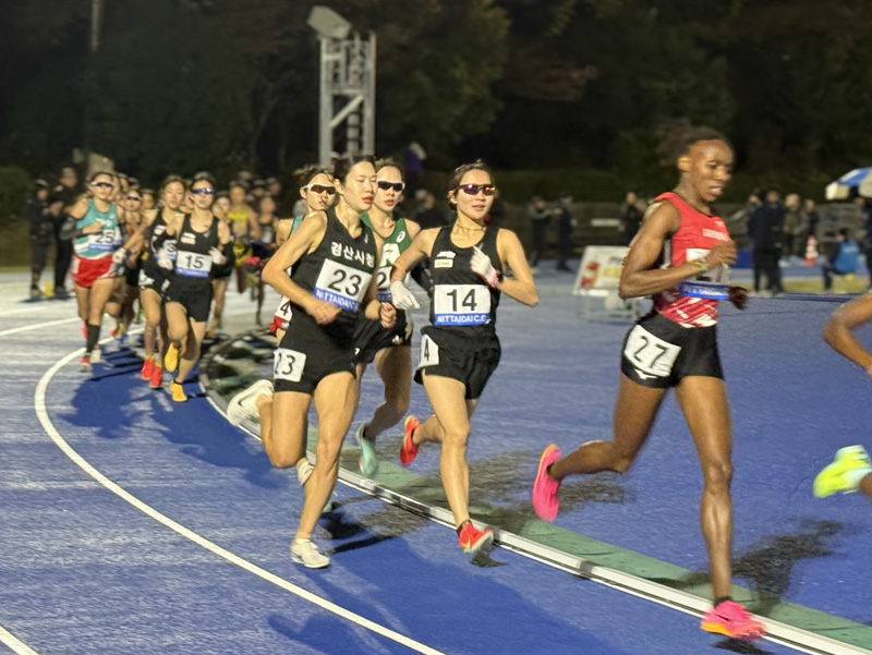 여자 5000m 한국 신기록 김유진(경산시청,23)