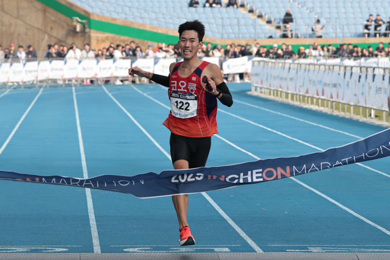 국내 남자부 우승 박민호(코오롱)