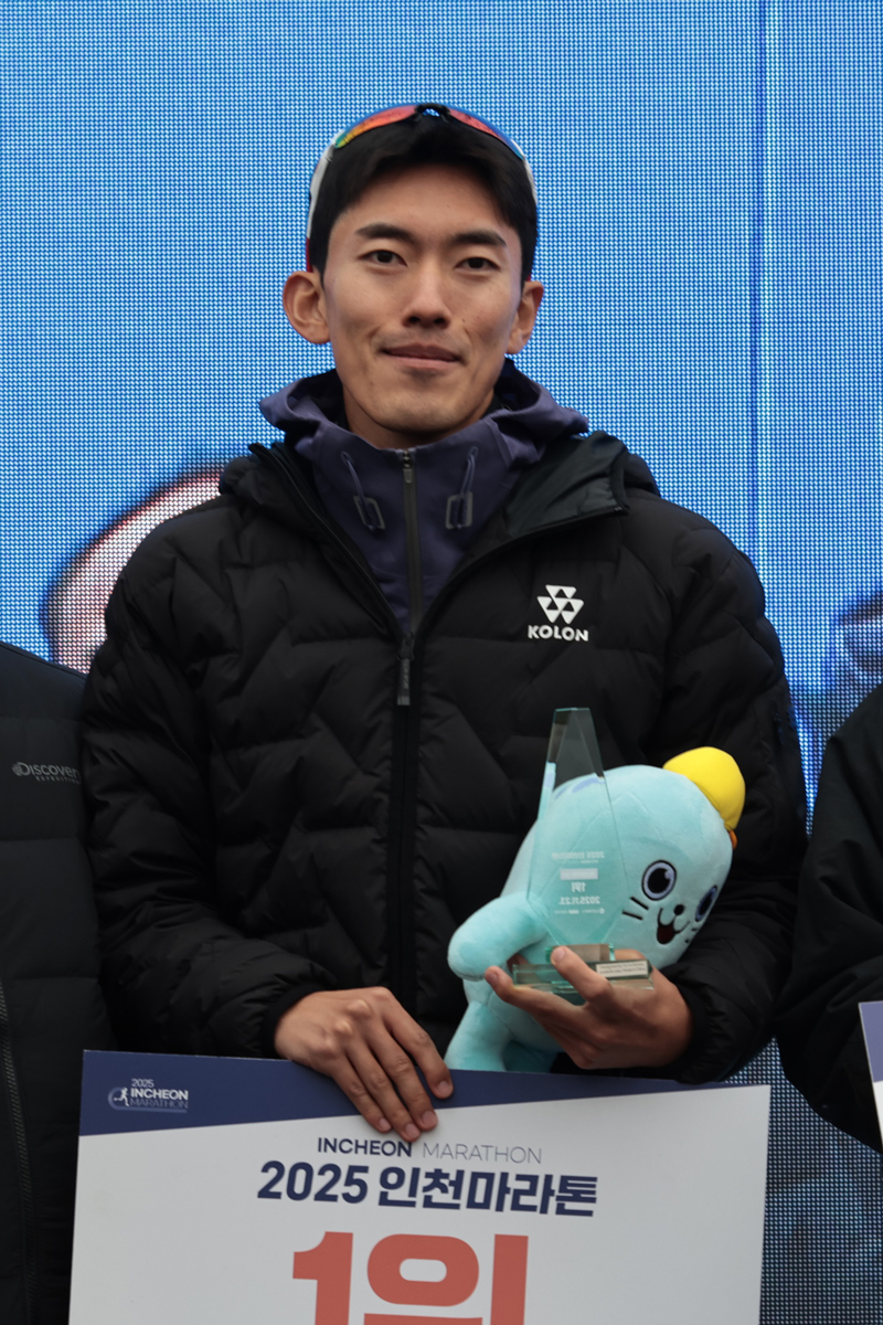 국내 남자부 우승 박민호(코오롱)