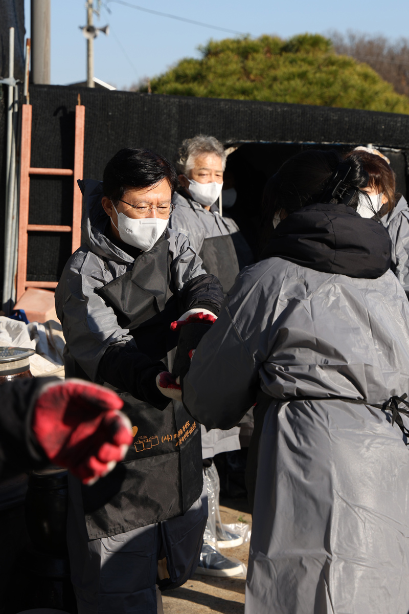 ‘사랑의 연탄나눔 봉사활동’현장