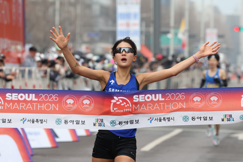 국내 여자부 우승 정다은(삼성전자)