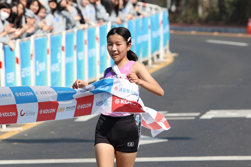 간석여자중학교 최종 주자(최여원) 피니시