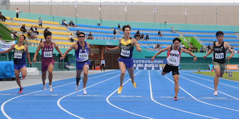 남자 200m 우승 고승환(1094)