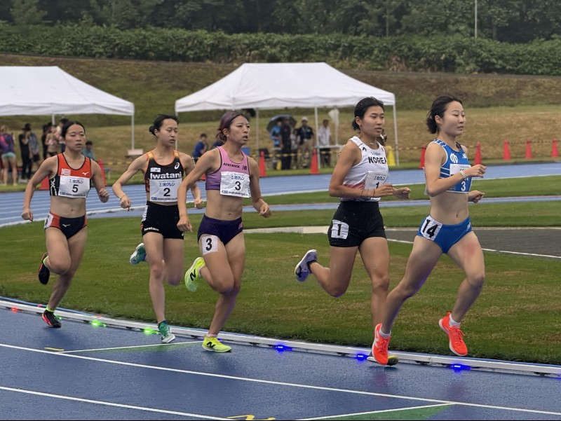 여자 1500m 한국신기록 경신, 박나연(1)