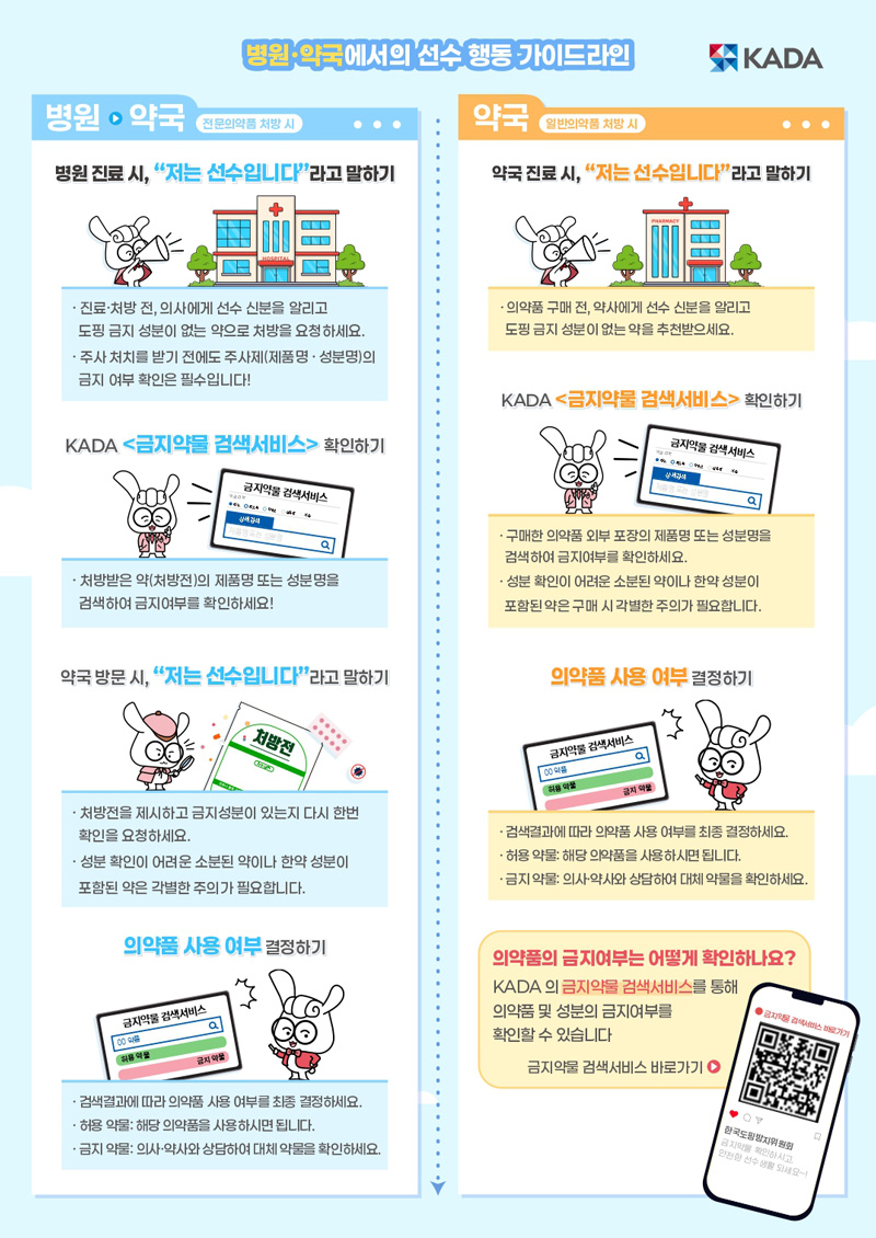 비의도적 도핑 예방을 위한 